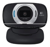 Logitech Full HD 1080p Webcam C615, USB 2.0, 1280*720, 8Mpix foto, Mic, Black ( 960-000737)