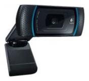 Logitech HD Pro Webcam C910, USB 2.0, 1920*1080, 10Mpix foto, автофокус, Carll Zeiss, Mic, Black ( 960-000642)