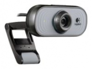 Logitech Webcam C100, USB 2.0, 1.3Mpix foto, 640*480, White/Grey ( 960-000555)