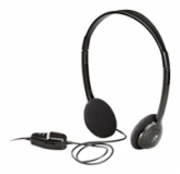 Headphones Logitech Dialog-220 (20-20000Hz, volume control, 3.5mm jack, 1.6m) ( 980177-0000)