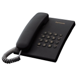 Телефон Panasonic KX-TS2350RUB (черный) (KX-TS2350RUB)