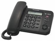 Телефон Panasonic KX-TS2356RUB (черный) (KX-TS2356RUB)