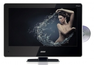 Телевизор LED BBK 24" LED2452FDTG glass front черный FULL HD USB MediaPlayer DVD Combo DVB-T (LED2452FDTG)